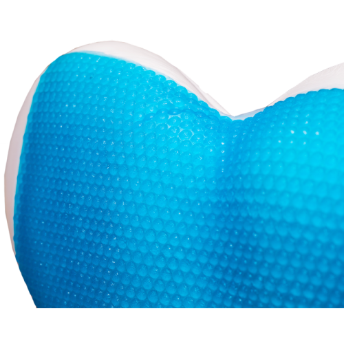 Ортопедическая подушка с эффектом памяти и гелевой вставкой "Butterfly Gel" 59х39х14см J2539G