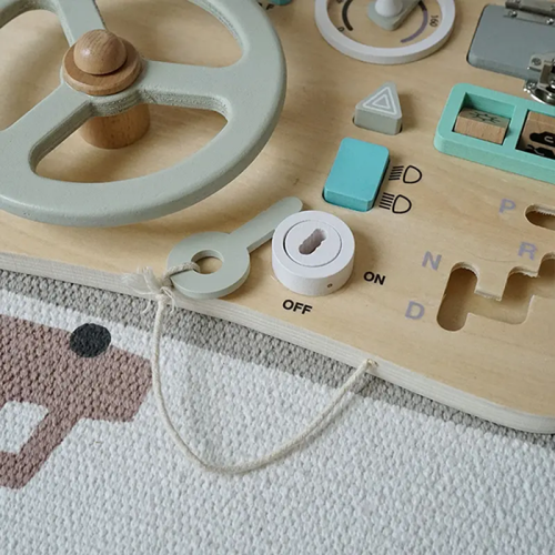 Montessori Busy Board "Car Dashboard"
