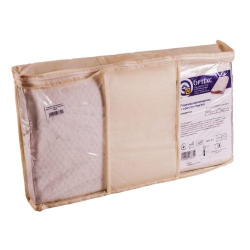 Orthopedic pillow with memory effect super soft (art.J2525)