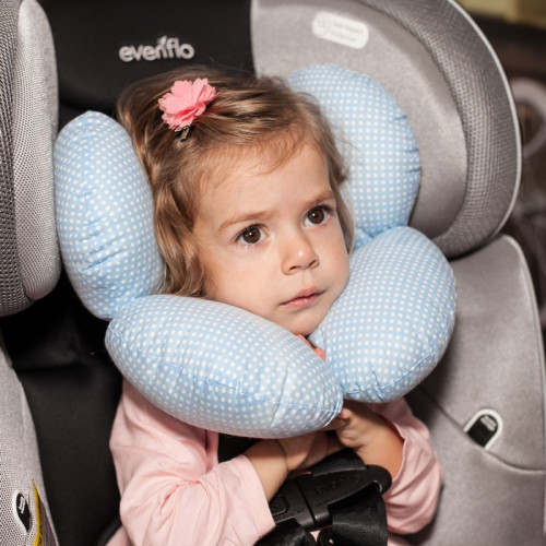 Children's Anatomical Travel Pillow Travel 42x32x6cm Olvi J2302Travel