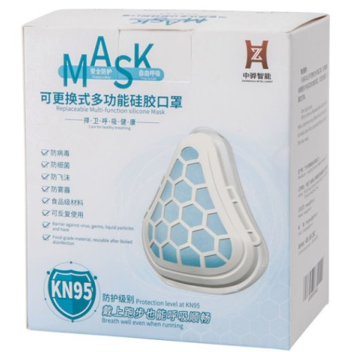 Reusable respirator with replaceable filters