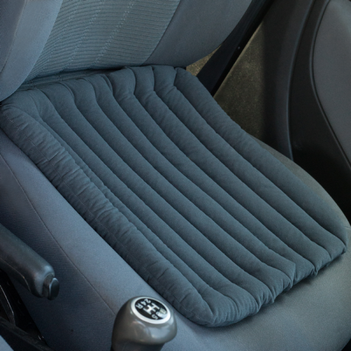 Pillow for the driver - for the car seat with buckwheat husk 37x42cm Olvi
