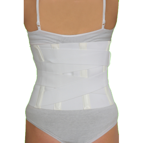 Lumbar back brace fixing