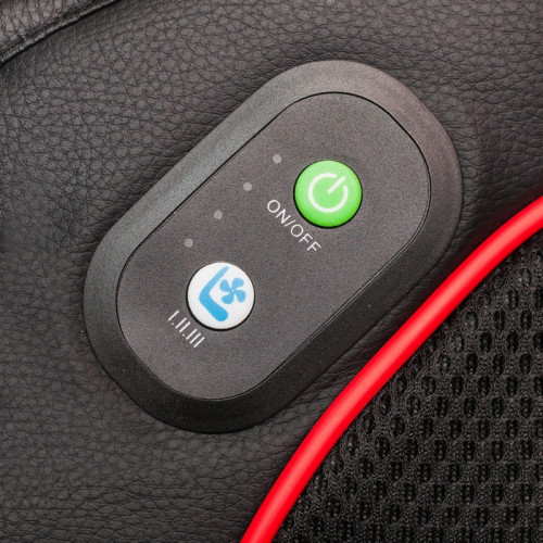 The cooling cape on the car seat is powered by a cigarette lighter, a cushion on the driver's seat with fans