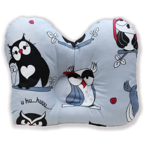Orthopedic pillow for newborns in a box 28.5x21x7.5cm 