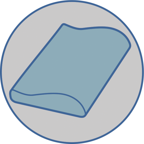 Orthopedic pillow with memory effect super soft (art.J2525)