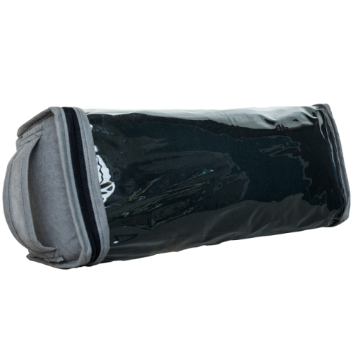 Orthopedic back cushion for the driver with a zipper 34x13x8cm with fastening straps J2508