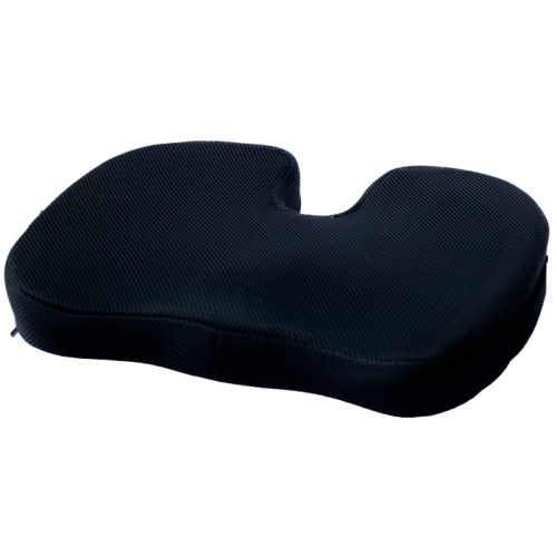 Gel seat cushion with memory effect soft 45x35x7cm with zipper