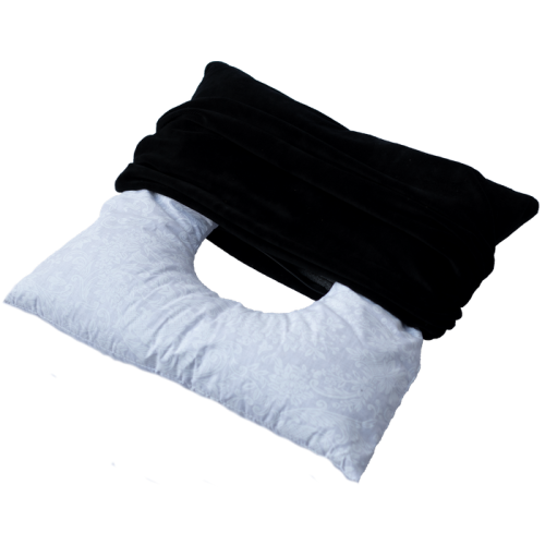 Orthopedic rectal pillow with buckwheat in a zipper case 40x40cm Olvi