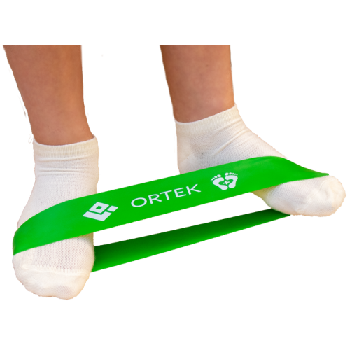 Фитнес резинка для тренировки стоп Ortek 25 см 