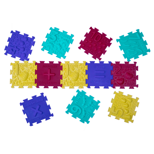 Massage mat Ortek Puzzles 