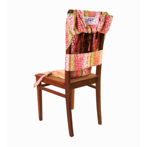 Mobile fabric travel high chair for feeding FeedSeat