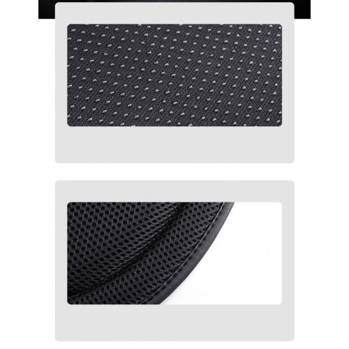 Gel seat cushion with memory effect soft 45x35x7cm with zipper