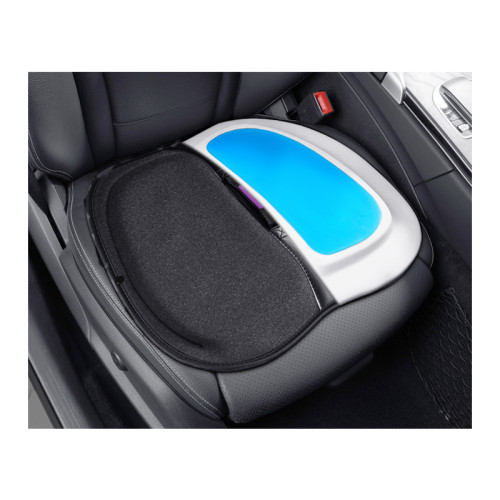 Gel seat cushion with memory effect soft 45x35x7cm with zipper