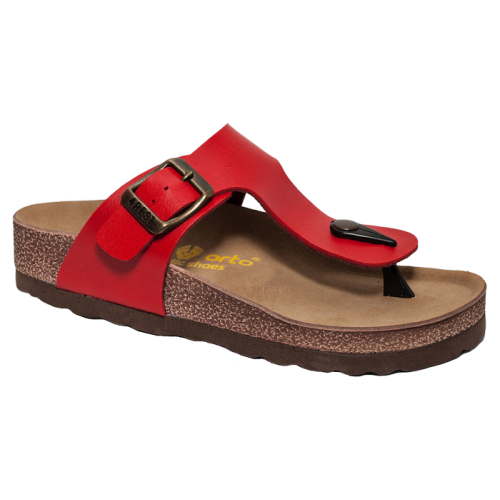 Orthopedic sandals 20-019 r-r. 36-40 Red