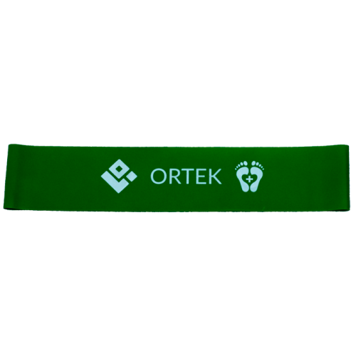 Fitness elastic band for training feet Ortek 25 cm 