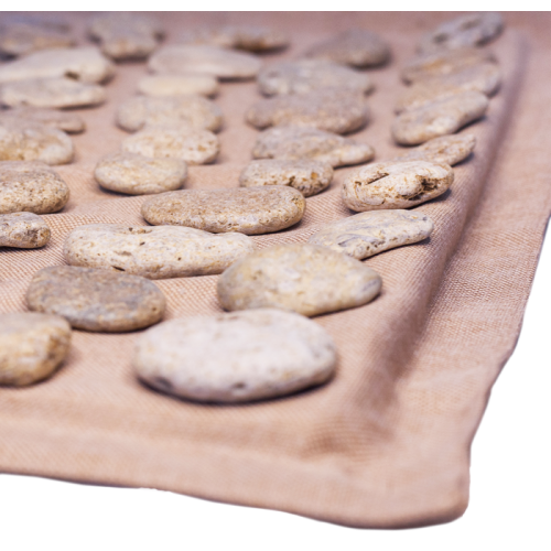 Massage mat with natural pebbles "Ortek" SOFT 93*44cm