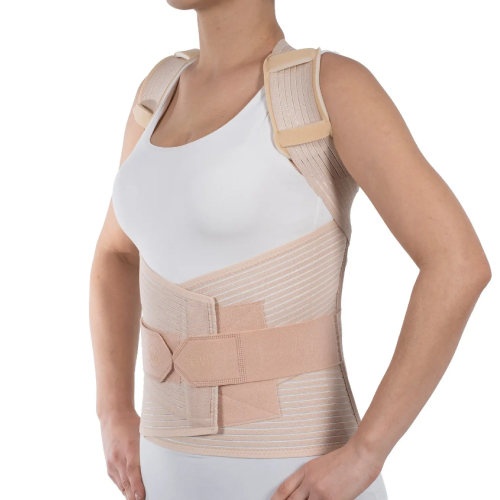 Orthopedic lumbar spine corset W406